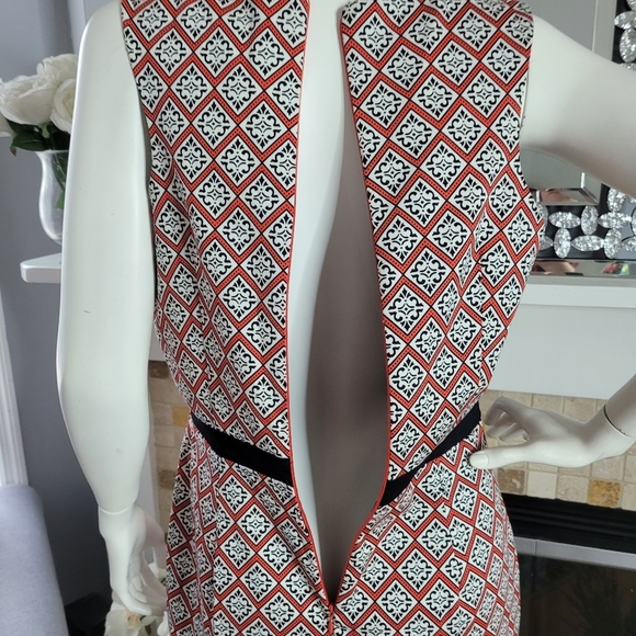 Robert Rodriguez Knee Light dress Sleeveless Graphic Print size 10 - Picture 7 of 9